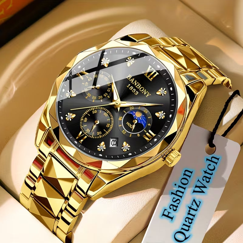 BANBONY Men’s Luxury Quartz Watch